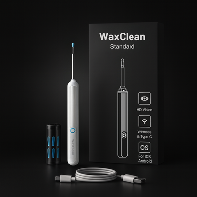 WaxClean™ – Inteligentne czyszczenie uszu z zaawansowaną technologią