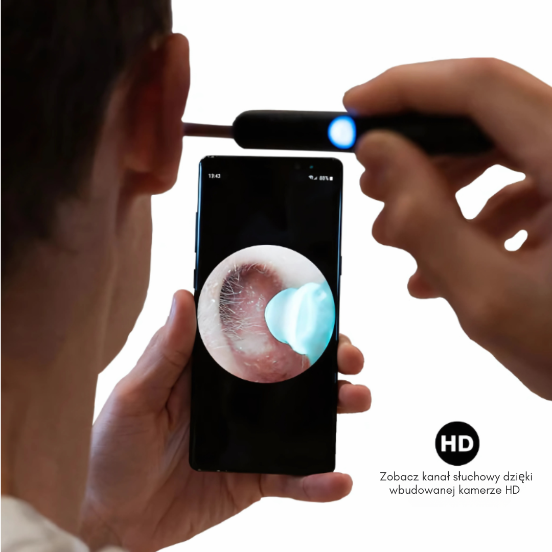 WaxClean™ – Inteligentne czyszczenie uszu z zaawansowaną technologią